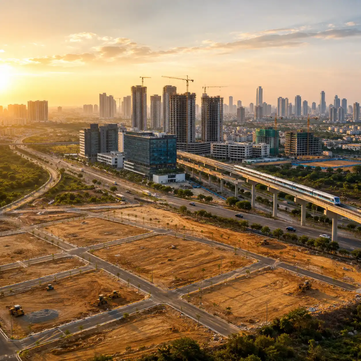 High ROI real estate investment in India with growth corridors and infrastructure development